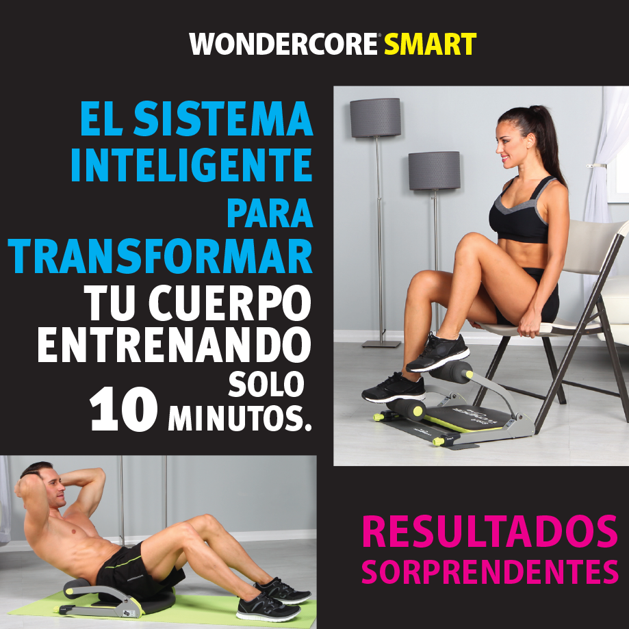 WonderCore Smart Máquina Entrenamiento 6 en 1 💪🎁