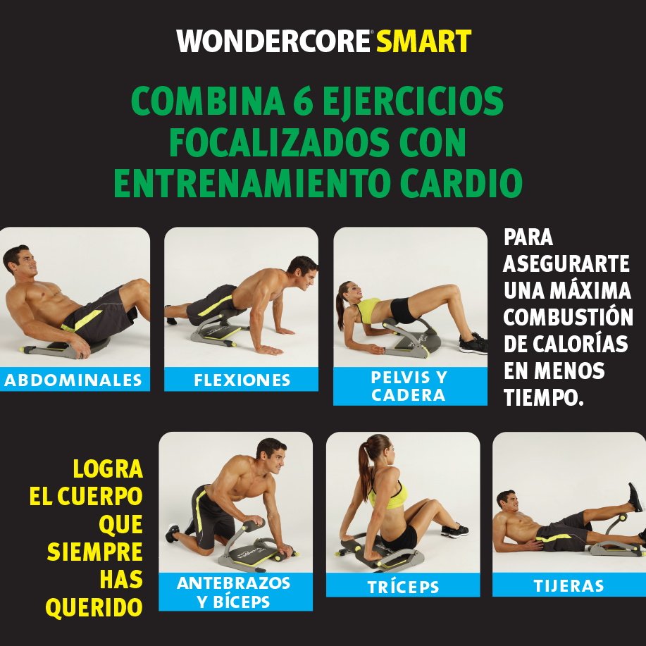 WonderCore Smart Máquina Entrenamiento 6 en 1 💪🎁